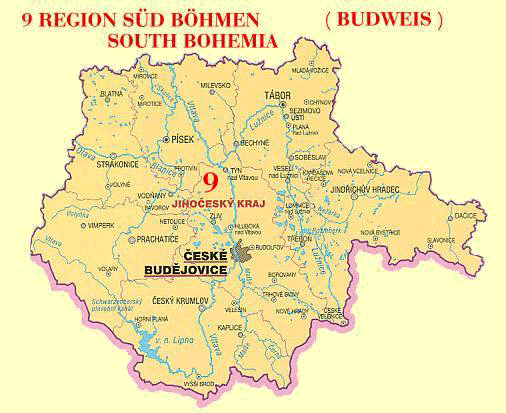 9 SÜD BÖHMEN - SOUTH BOHEMIA